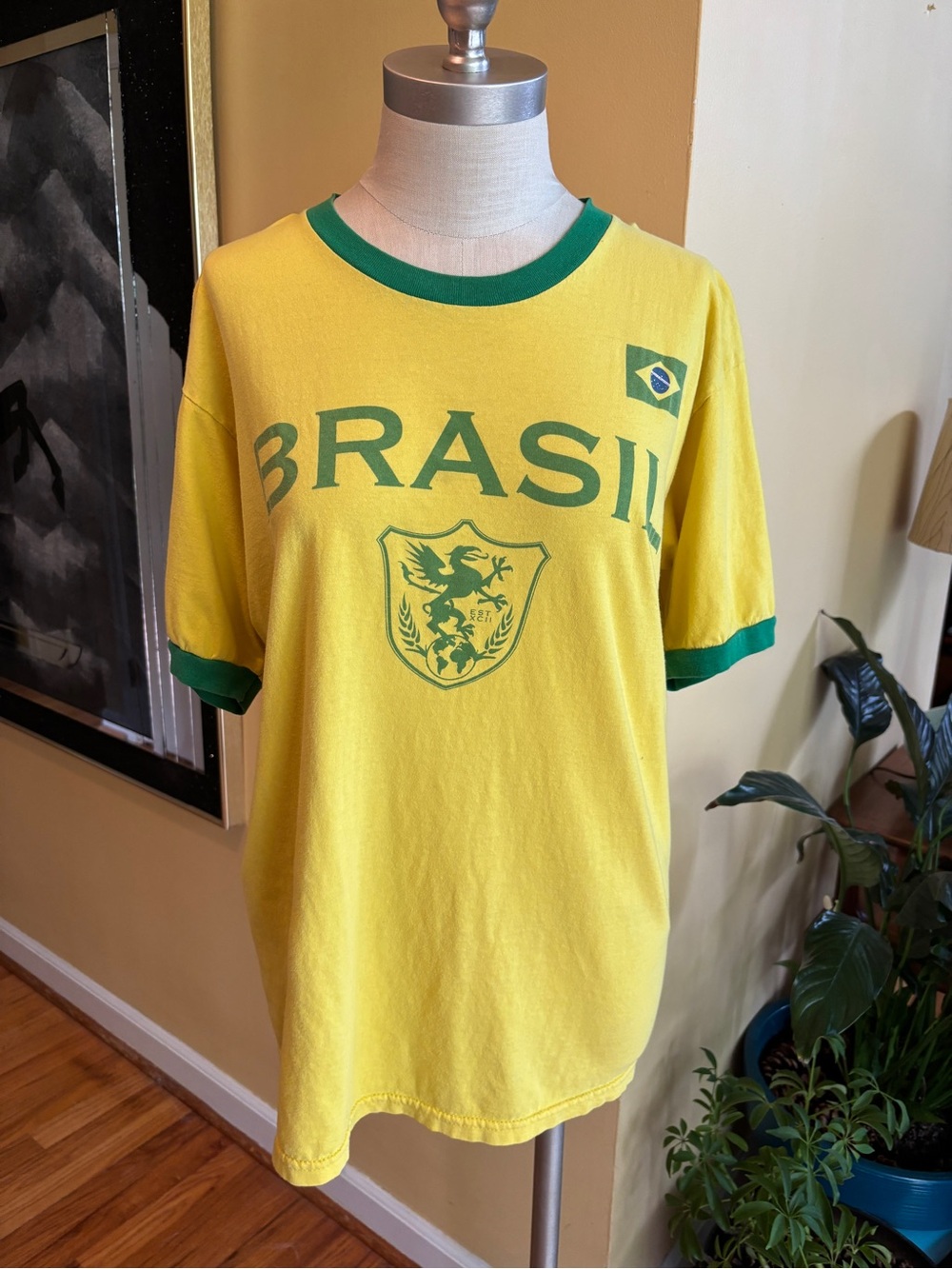 vintage brasil ringer tshirt